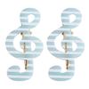 2 Piece Lovely Star Dot Music Symbol Hair Clip Safe Acrylic Hair Decorations Barrettes Present For Kids Adults
