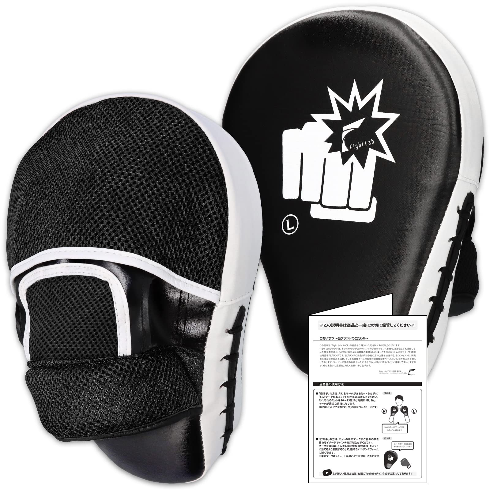 

by a Former Professional by a Former Japanese Fight Lab Punching Mitts to Accelerate Your Skill Boxing Mitts with Video Instructions and Set of 2 and