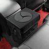Car Garbage Can With Lid Leak Proof Vehicle Trash Can 3 Storage Pockets Hanging Waterproof Car Trash Bag For SUV Black