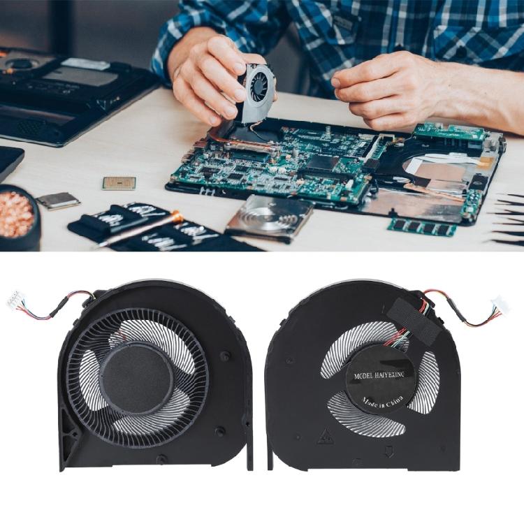 Notebook Fan CPU Fan Upgrades For L480 L490 L580 L590 Easy Installation Metal Fan Efficient