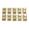 10PCS Vintage Luggage Buckle for Wooden Box Trunk Chest Jewelry Case Cabinet Drawer and DIY Furniture Hardware