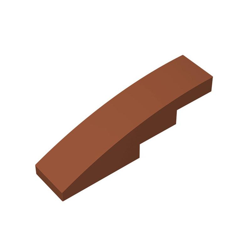 10PCS 61678 11153 Slope Curved 4 x 1 Block Moc Color Accessories Compatible with Brick DIY Children's Toy Assembly Parts