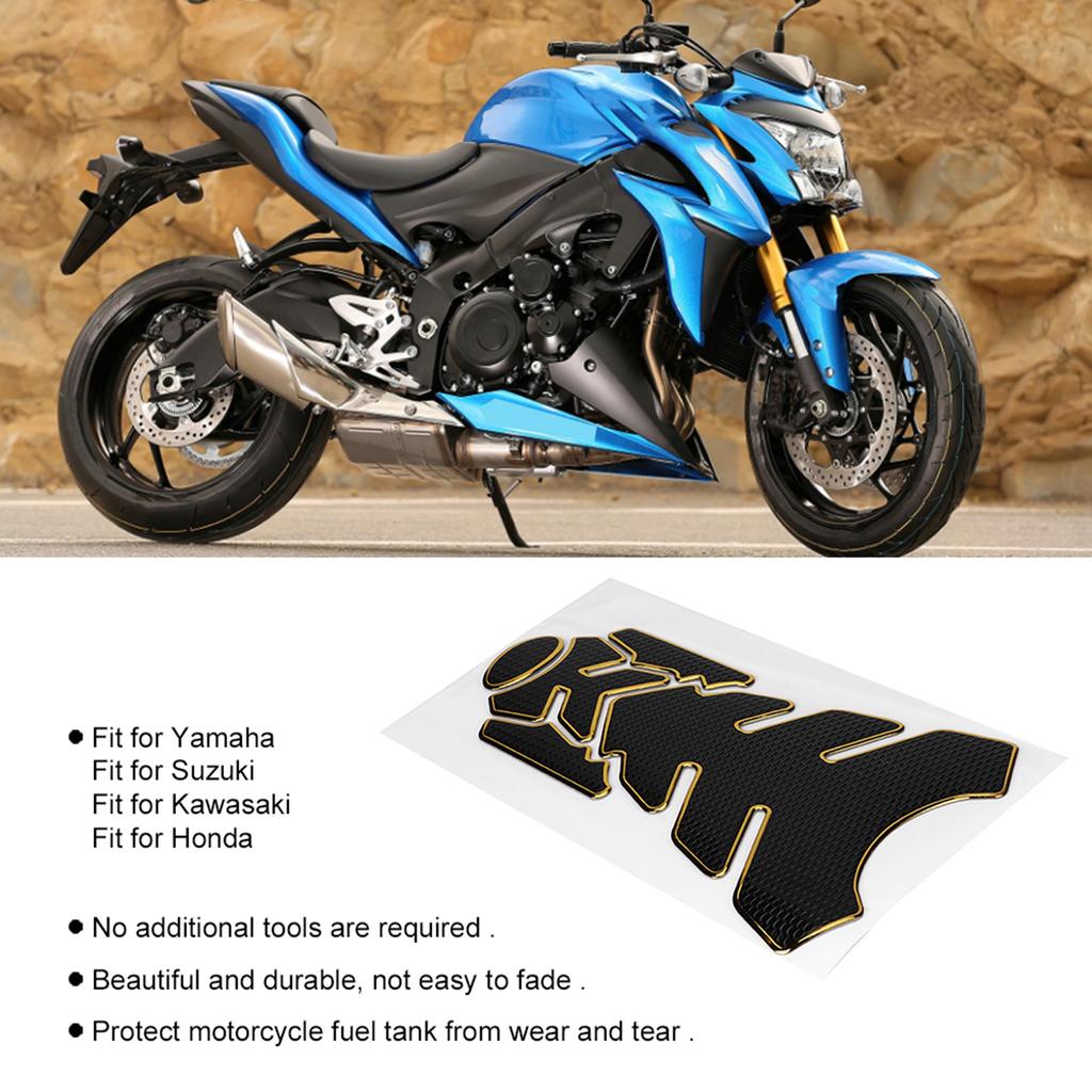 3D Motorcycle Gas Oil Fuel Sticker Pad or Decoration Fit for