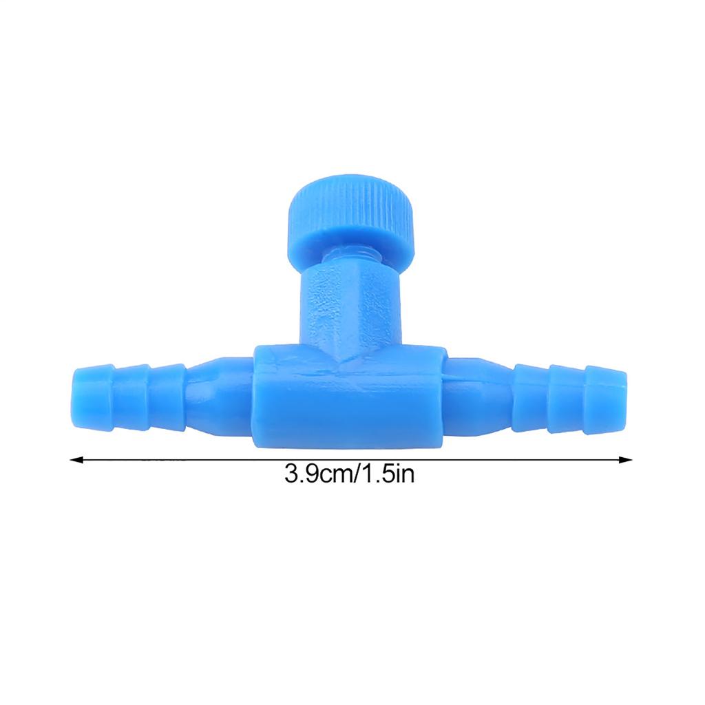 10Pcs Plastic Aquarium Fish Tank 3 Way Air Pump Control Valves