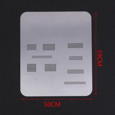 Evrensel Ip 11 12 13 14 15 Pro Max Esnek Ekran Çipi Çelik Ağ Lcd Ekran Ekranı Ic Koruması Bga Yeniden Toplama Şablonları