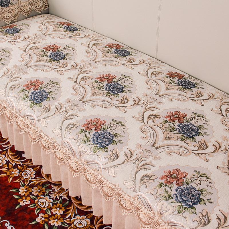 European Sofa Cushion, High-End Luxury Non-Slip Seat Cushion, Universal In All Seasons, American Retro Leather Cover  New Model