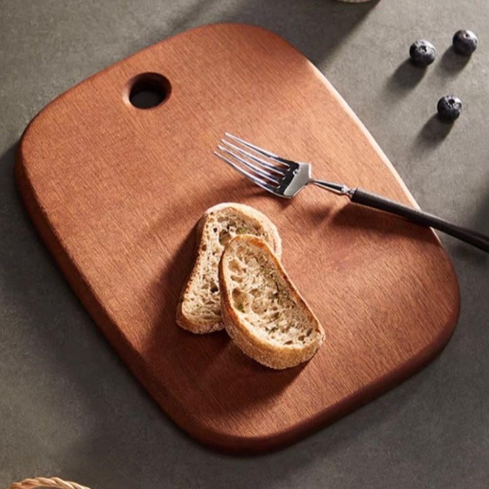 Practical Anti-Mould Chopping Board Solid Wood Baby Auxiliary Food Board Dormitory