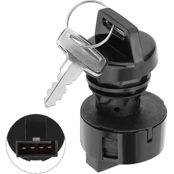 

Key Ignition Switch 2 Position 4 Pin Replacement For Polaris ATV Sportsman Scrambler Magnum 2000 2001 4110264 4012163 1 Set