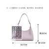 Shoulder bag temperament gentle messenger bag first layer simple spring premium leather women's bag