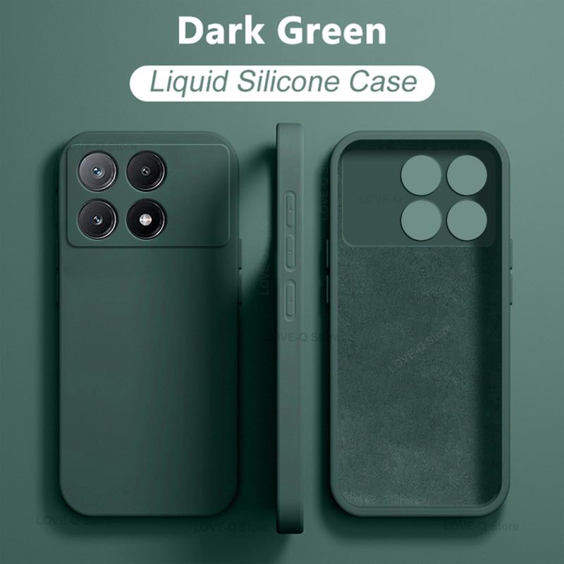 Schutzhülle Soft Cover Für Poco X6 Pocox6 Pro Hülle Flüssigsilikon Handyhüllen