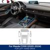 TPU-Schutzfolie für Mazda CX30 -2024 Innenraum Mittelkonsole Schalthebelpanel Navigationsbildschirm Kratzfest Reparatur LHD RHD