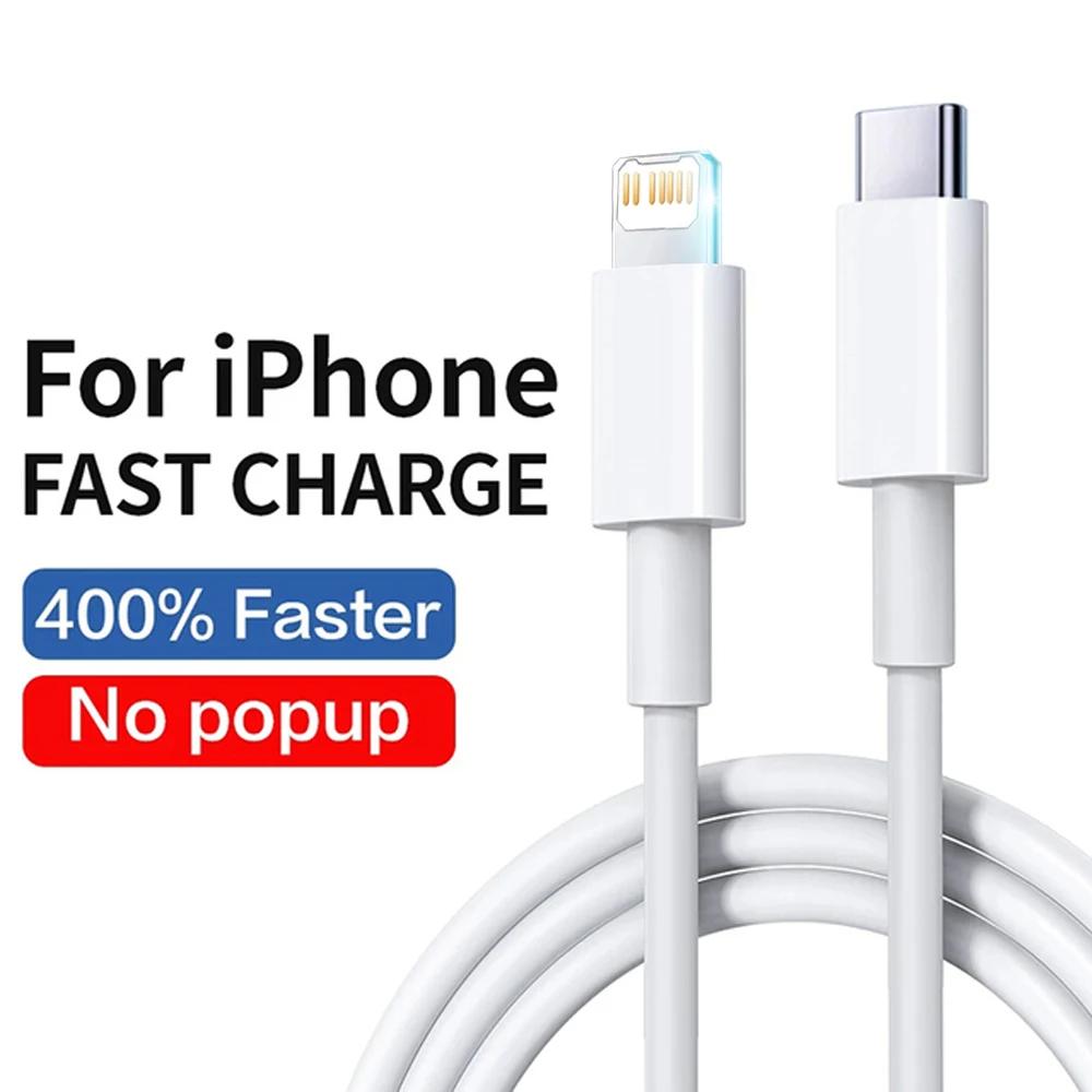 PD 20W Schnellladekabel für Apple iPhone 14 13 12 11 Pro Max Plus Mini USB C 1M 2M Datenkabel Schnellladetelefonzubehör