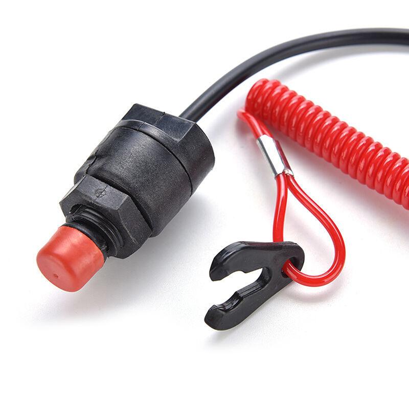 Boat Outboard Engine Motor Kill Stop Switch Motorcycle Switches Accessories