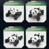 Remote Control Gesture-sensing Eight-wheel Drive Mechanical Stunt Panda Car 2.4GHZ Swing Arm Climbing Drifting Toy