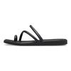 Crocs Sandálias Slide Confortáveis Anti-Fricção Miami Sandálias Femininas Preto 209862-001