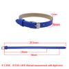 20pcs 8mm Genuine Real Leather Bracelet Wristband For Slide Letter Charms Women Men Jewelry Making Pet Collar DIY Accessories