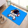 Cartoon Rocket Astronaut Bathroom Mat Anti-slip Absorb Water Long Strip Cushion Bedroon Mat Welcome Doormat