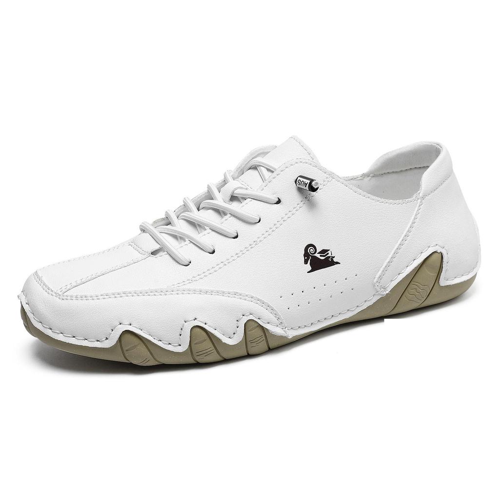 Men's Low Top Casual Sneakers Nude Color Flat Shoes Plus Size Lightweight Walking Footwear
