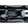 For Honda HR-V 2016-2022 Black Titanium Central Console Water Cup Cover Trim 1PC