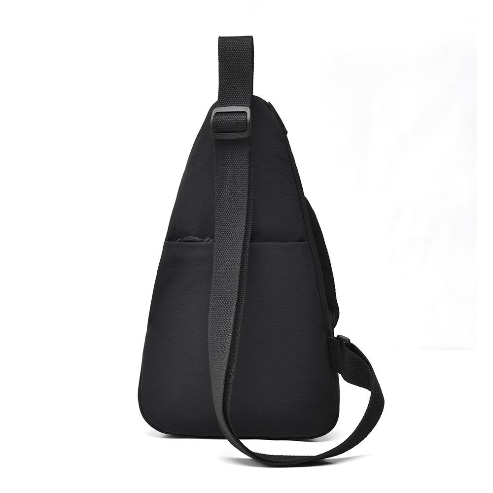 Korean version of sports cycling breast bag multi-functional commuter messenger bag large capacity fashion versatile portable shoulder bag