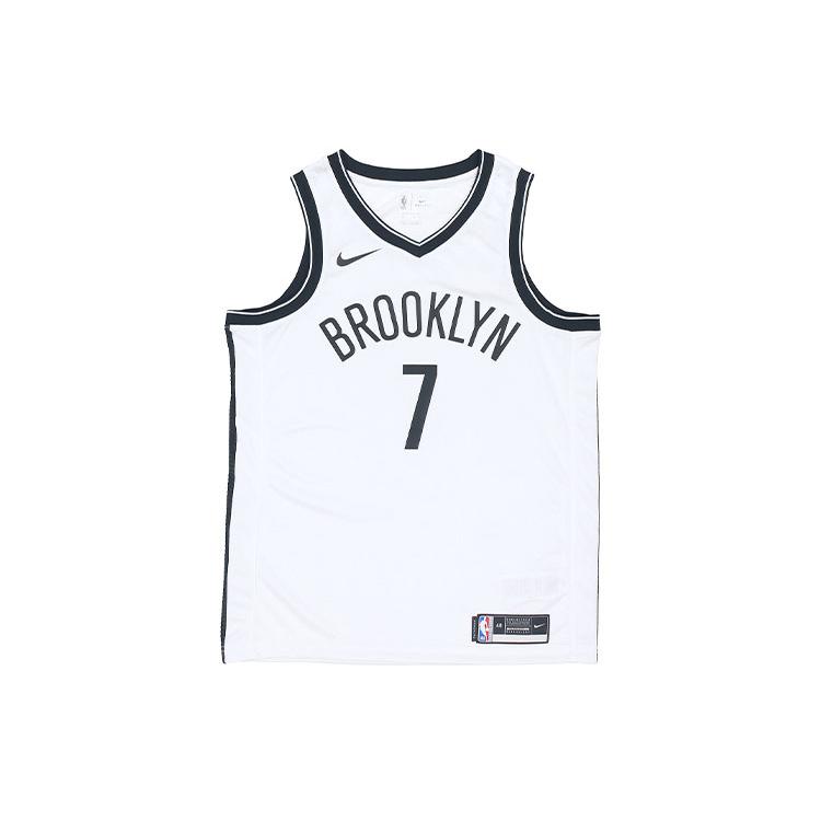 Nike Brooklyn Nets Basketball Jersey Men s White CW3584-108 M