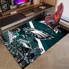 Philadelphia Eagles Teppich für Büro, Stuhlunterlage, Dekorativer Teppich Wohnzimmer Matte, Große Größe Fan Geschenke Weihnachtsgeschenke