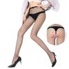 Seductive Open Crotch Fishnet Stockings - Sexy, Hollow, Transparent Mesh Tights for Beautiful Legs