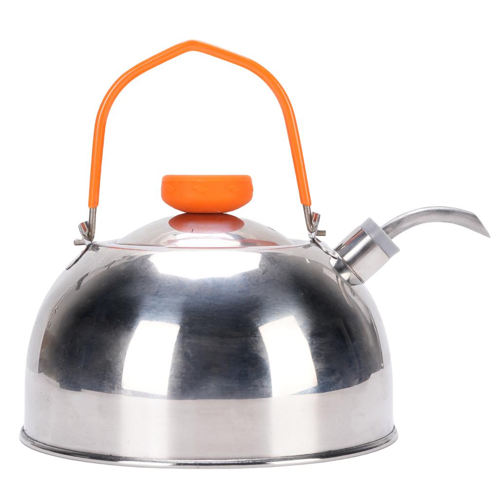 Outdoor Camping Kessel Tragbarer Wander-Rucksack-Tee-Kaffee-Topf zum Wasserkochen Edelstahl