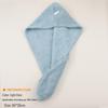 Quick-Drying Cotton Hair Cap for Women & Kids - Super Absorbent, Thick Shower Cap/Towel