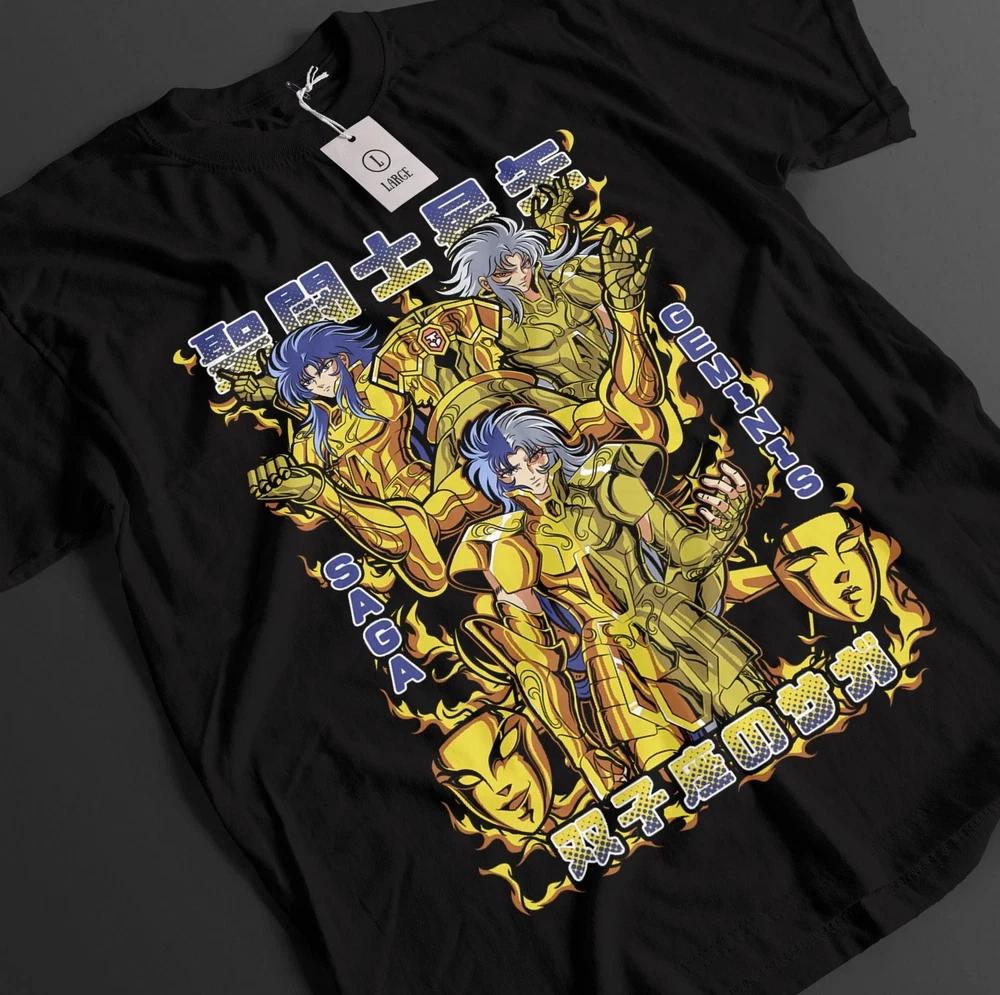 Saint Seiya Shirt Shiryu Tshirt Hyoga Tshirt Shun Top Ikku Anime Graphic Tee S