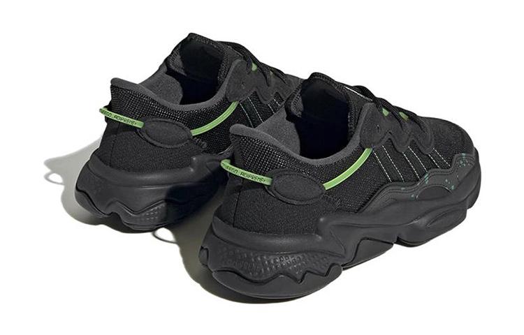 Adidas Ozweego Black Solar Green GS HQ1637