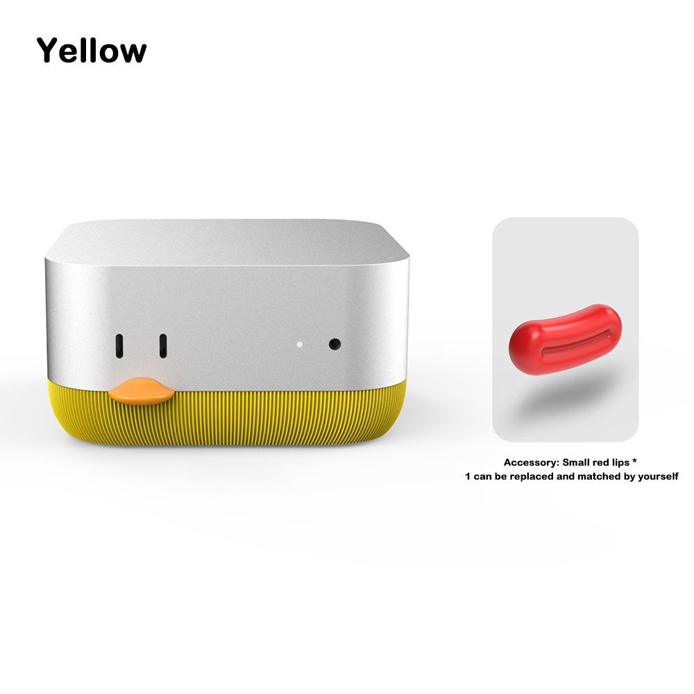 Napájecí tlačítko Přední základna počítače 3D tisk Příslušenství k hostiteli Kreativní držák pro Macmini M4