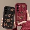 Leopard Print Heart Printed TPU Phone Case For Samsung Galaxy S25 Edge S24 FE S23 S22 Ultra Plus A17 A56 A36 A16 A15 A55 A54 A53 5G Soft Phone Cover