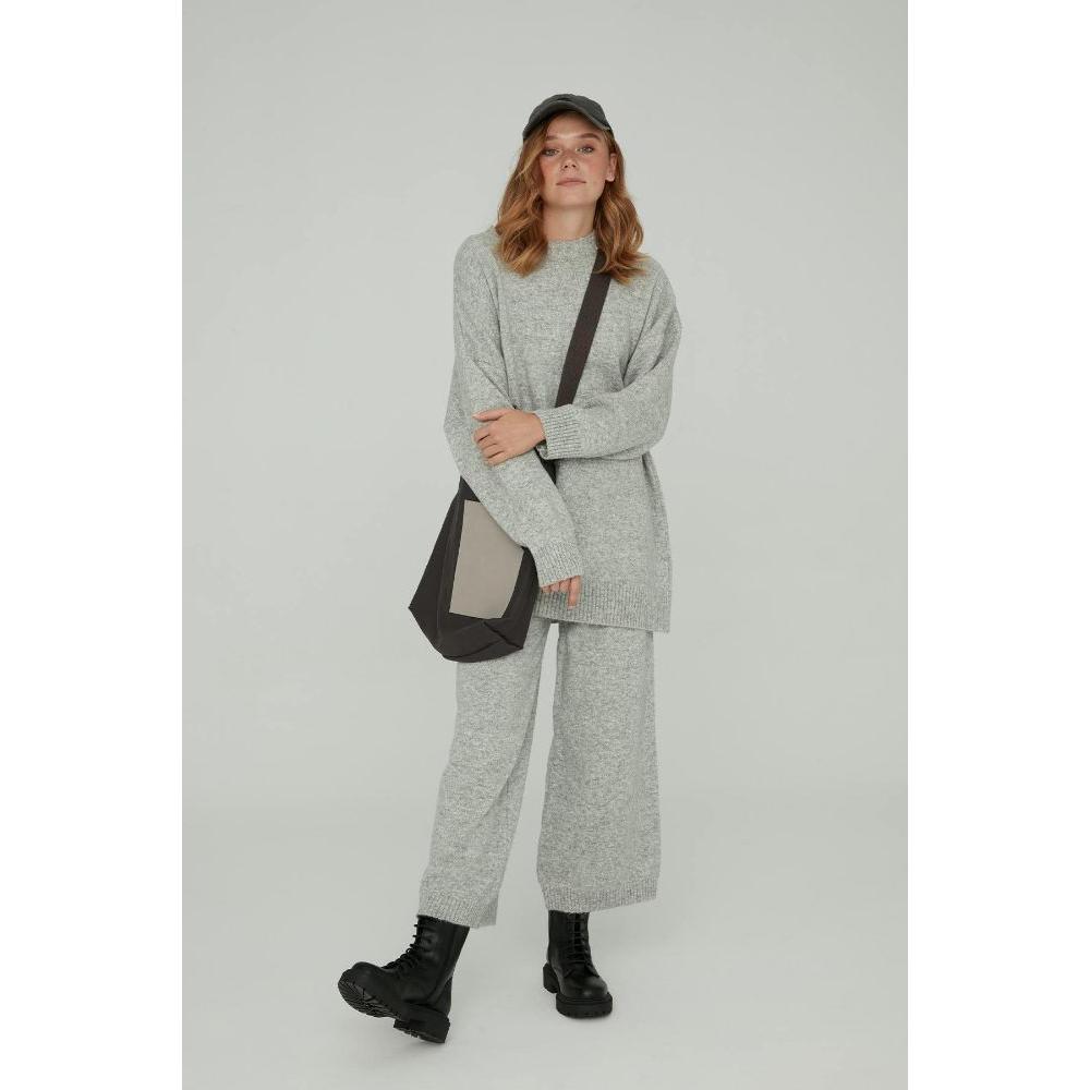 Buy WOOL KNIT PANTS GRAY at affordable prices — free shipping, real