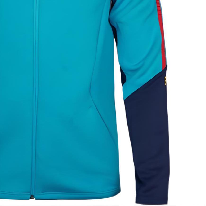 adidas 2026 FIFA World Cup Spain Player Edition Men's Full-Zip Hooded Windbreaker Jacket Bright Blue KS5202