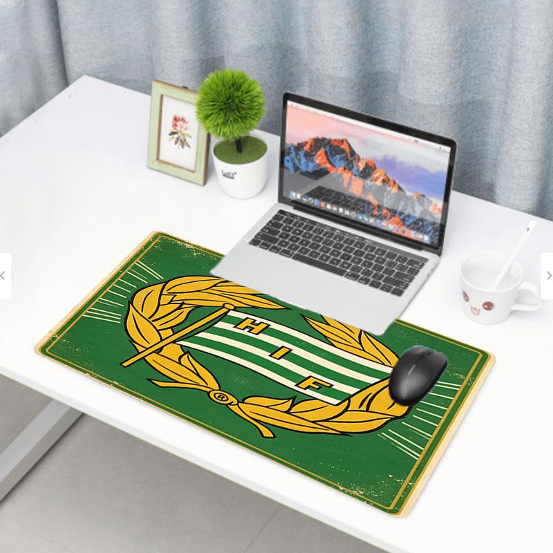 Hammarby IF Print Mouse Pad, Anti‑Slip Desktop Keyboard Mat, for PC Laptop Gaming Working Daily Use, Cool Festival Birthday Gift