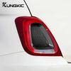 Real Hard Carbon Fiber Sticker For Fiat 500 Abarth 595 695 2017 2018 2019 2020 2021 2022 2023 Rear Tail Light Cover 1Pair