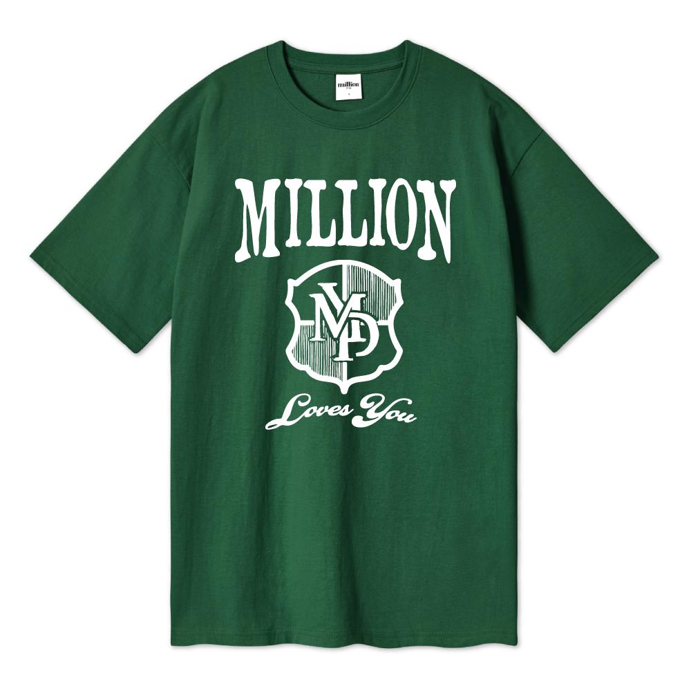 MILLION DAY Million Emblem Over T-Shirt