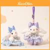 Cute Rabbit Plush Keychain With Pp Cotton Filling For Bag Decor And Gift