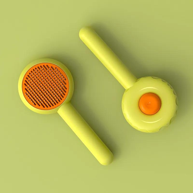 

Гамбургер Щетка для кошек Гребень Избегать комков шерсти Удаление выпавшей шерсти Для кошек Товары для котят Аксессуары для кошек Товары для груминга Щетка светло-зеленый