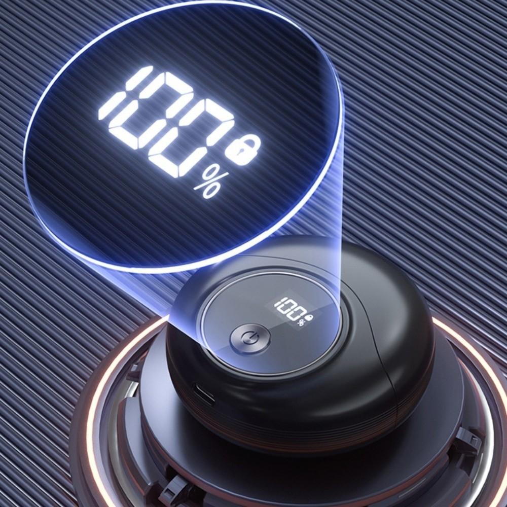 Magnetic Cover Rotating Razor Mini UFO Beard Razor Portable Electric Shaver  For Men's Gift