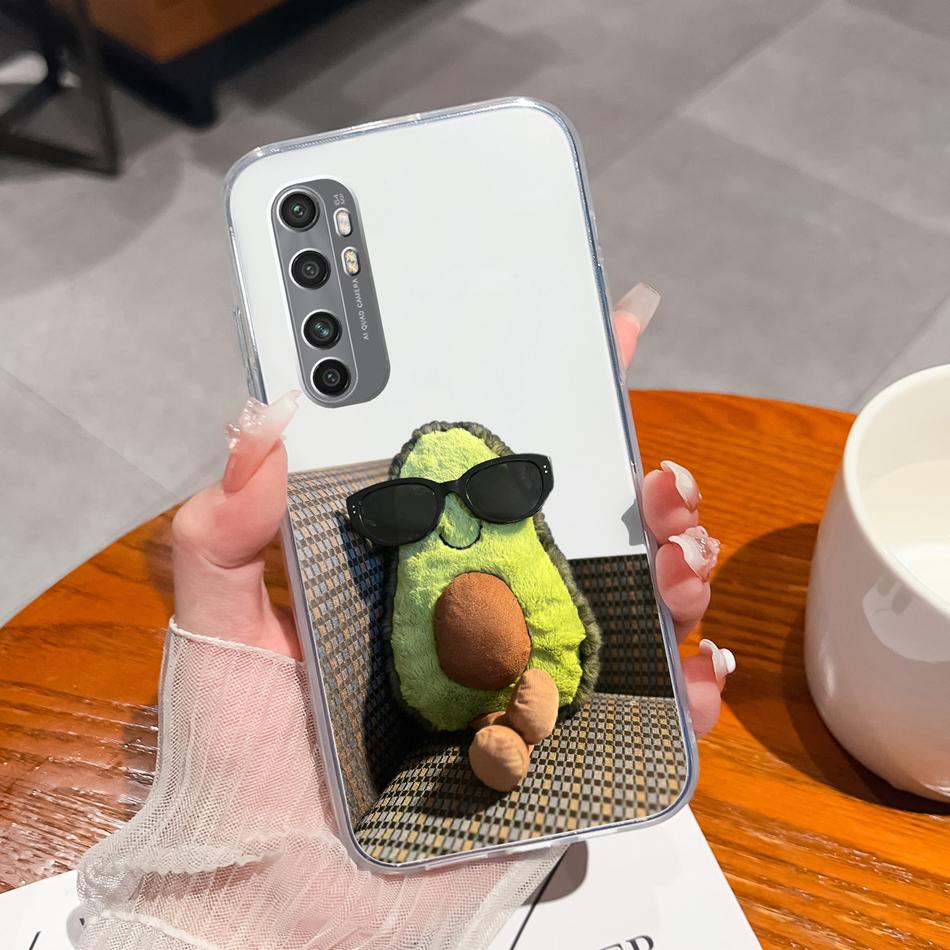 

For Xiaomi Mi Note 10 Lite Case Simple Design Transparent Silicone Cover For Xiaomi Note 10Lite Soft Slim TPU Phone Funda Coque Xiaomi Mi Note 10 Lite