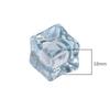 Acrylic Translucent Simulated Ice Cubes Non-porous Beads For DIY Necklace Bracelet Earrings Jewelry Making Craft Accessories