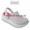 Little Ke Luoge Children's Non-Slip Closed-Toe Sandals: Breathable Beach Shoes, Soft Sole, Unisex Hole Design.