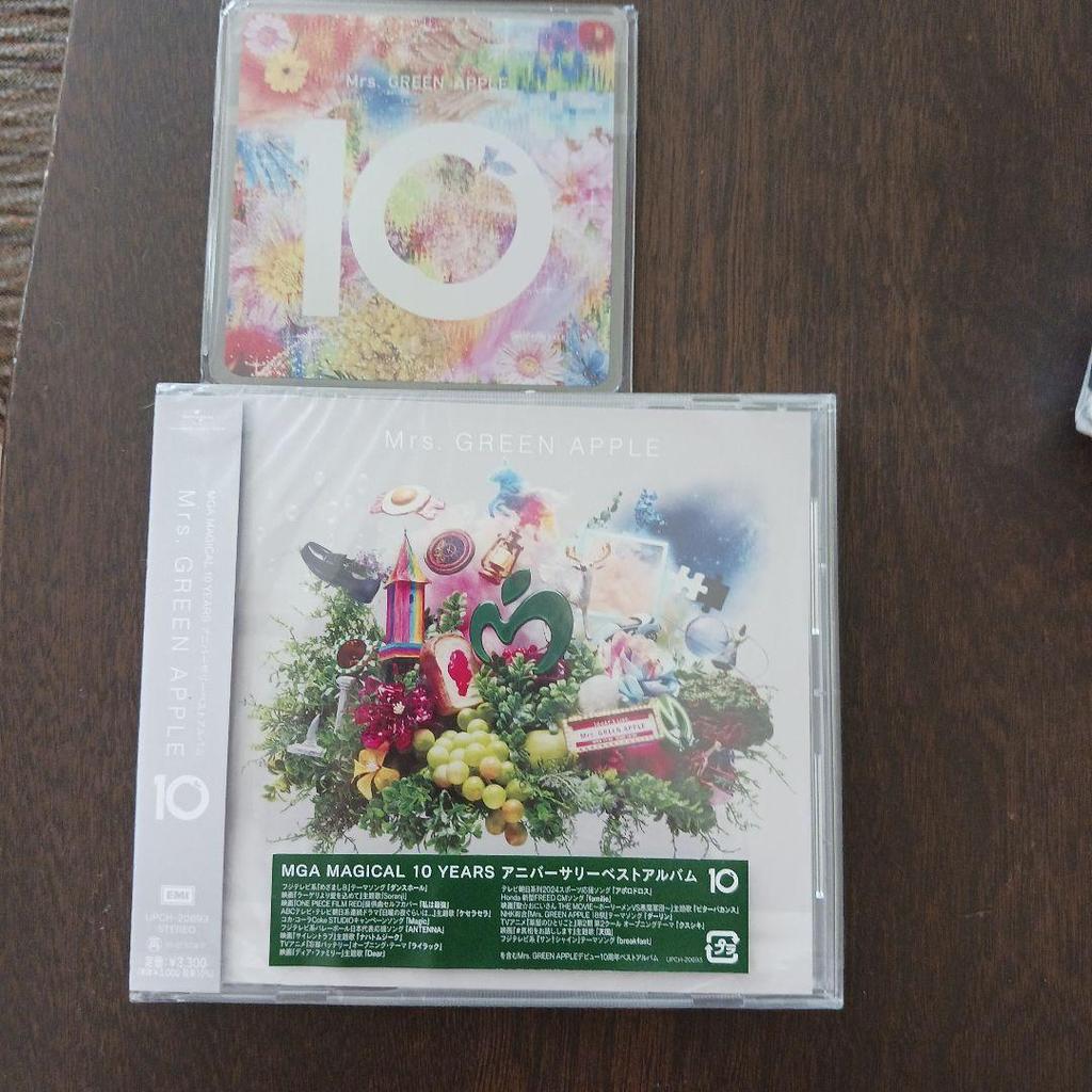 [USED] Mrs. GREEN APPLE Album "10" with bonus