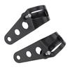 35 43mm Motorcycle Headlight Mount Bracket Fork Tube Clamp Kit Black for Chopper Cafe Racer