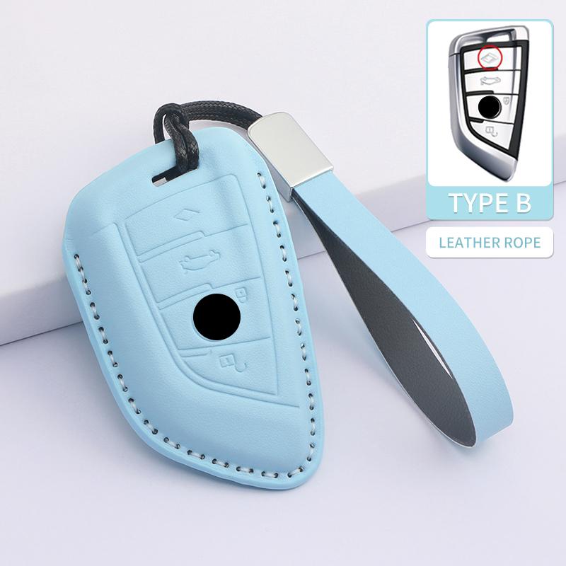 Autoschlüsselhülle Abdeckung Schale Handsender für BMW X1 X2 X3 X5 X6 X7 Serie 1 2 3 5 7 F15 F16 E53 E70 E39 F10 F30 G30 G01 Auto Fernbedienung Schlüsselanhänger