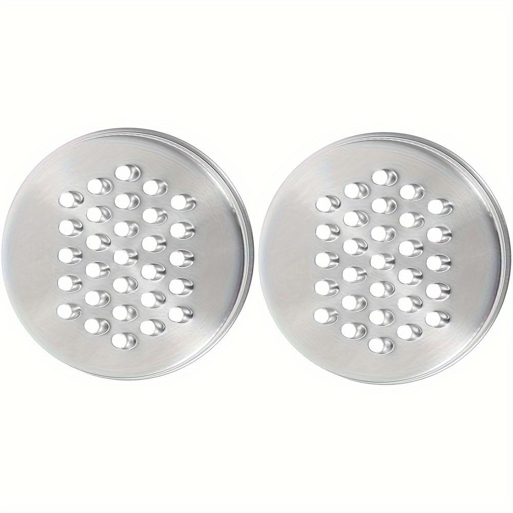 Stainless Steel - Mason Jar Grater Lids - 2pcs - 70mm - Multi-Use Shredder for Vegetables, Potatoes, Carrots & Cheese Spices 2pcs