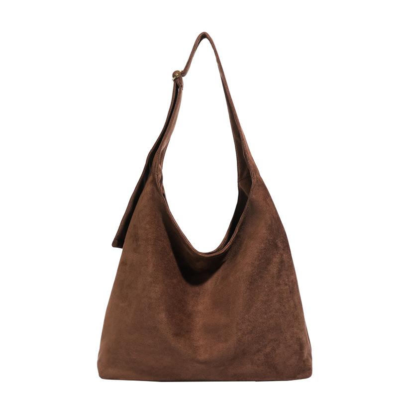 Vintage matte big bag women's large-capacity shoulder bag premium texture commuter tote bag
