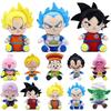 Dragonball Japan 20Cm Anime Plush Toys Super Saiyan Goku Vegeta Picollo Trunks Gohan Cartoon Figure Stuffed Dolls Child Gifts